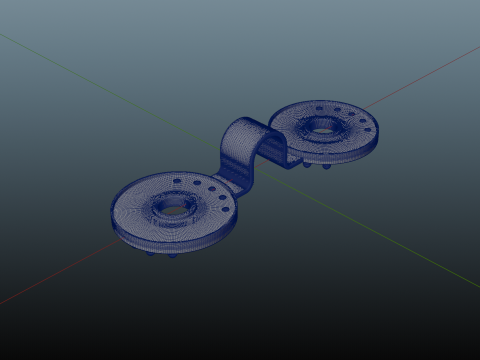 Cortador de rede de sombra Modelo de Impressão 3D