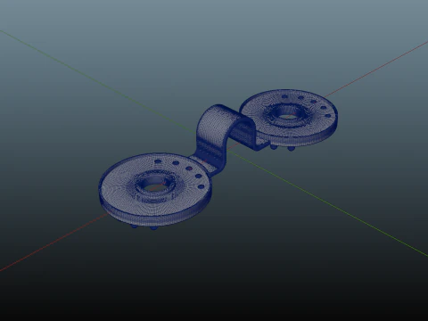 Shade Net Clipper 3D Print Model