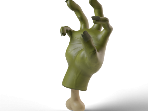 モンスターがゾンビの手を切り落とした 3Dモデル