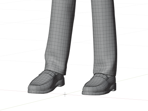 텍스처가 있는 완전히 조작된 양식화된 3d 남자 캐릭터 3D 모델