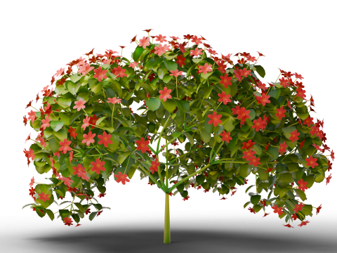 Mega 3D Flower Collection v1 3D Model