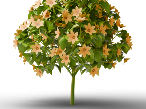 Mega 3D Flower Collection v1 3D Model