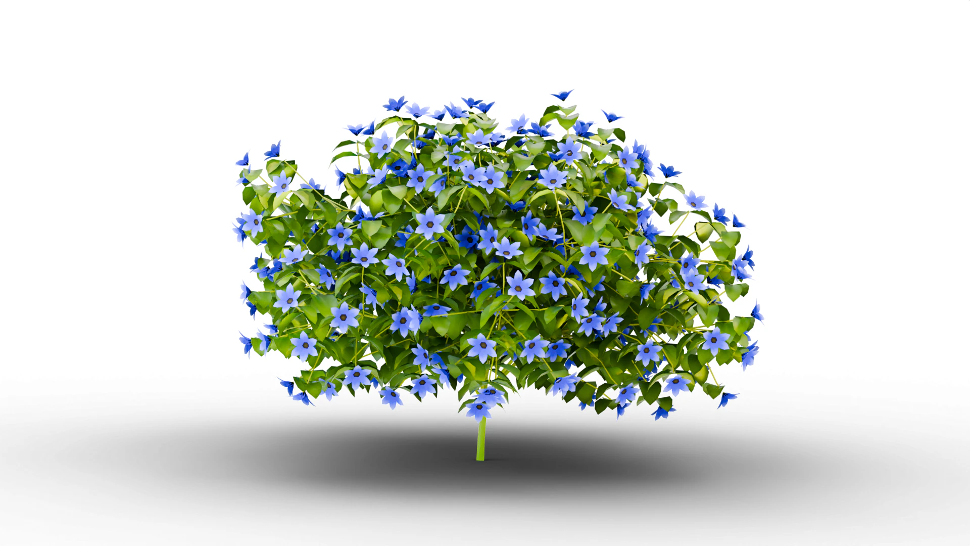 Flower plants for decoration pbr 3D Model .c4d .max .obj .3ds .fbx .stl .blend 