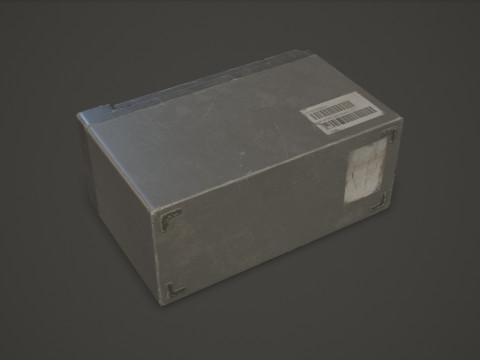 बैटरी एफई 12 वोल्ट 6 रंग विकल्प एलओडी - पीबीआर गेम रेडी लो-पॉली 3D मॉडल