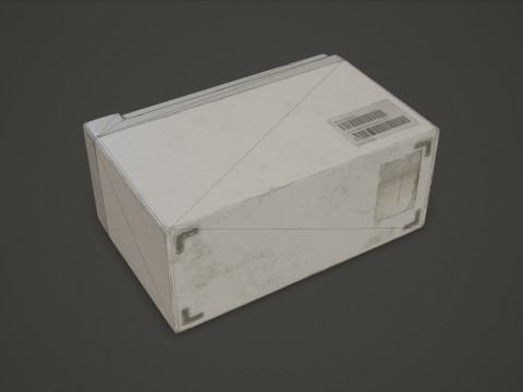 बैटरी एफई 12 वोल्ट 6 रंग विकल्प एलओडी - पीबीआर गेम रेडी लो-पॉली 3D मॉडल