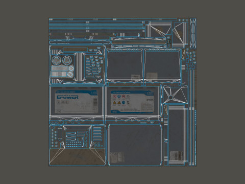 कार बैटरी 62 6CT 12 वोल्ट 2 रंग विकल्प - पीबीआर गेम रेडी लो-पॉली 3D मॉडल