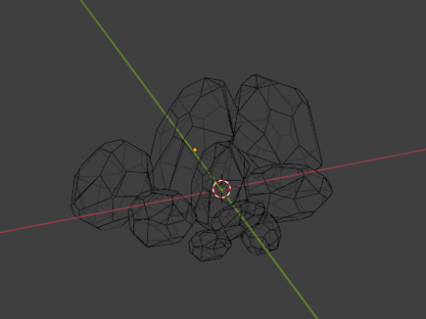 Pacote de rochas Low Poly Modelo 3D