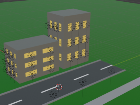 Pacote Low Poly City Modelo 3D