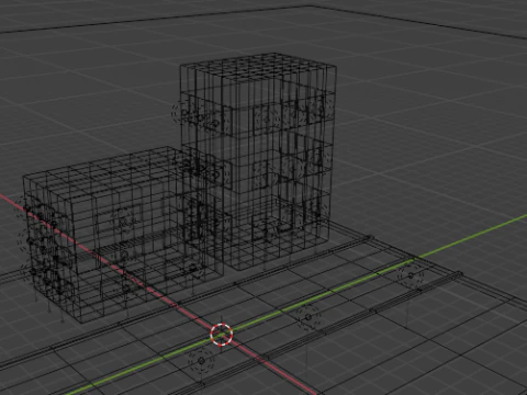 Low Poly City Pack Low-poly 3D Model