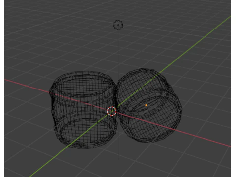 Low Poly Barrel Pack Low-poly 3D Model