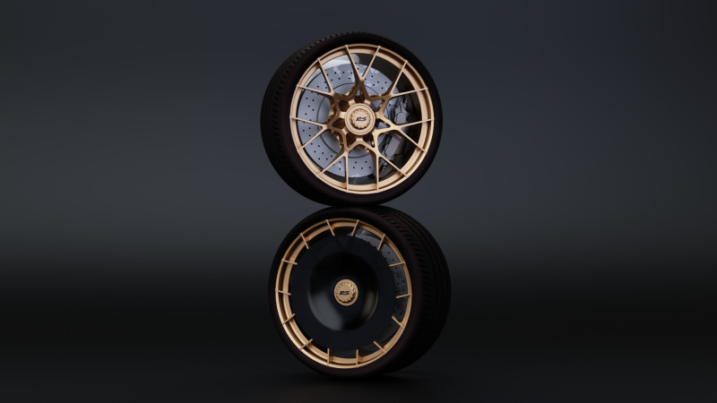 Stuur - Porsche GT3 RS 3D printmodel .c4d .max .obj .3ds .fbx .stl .blend 