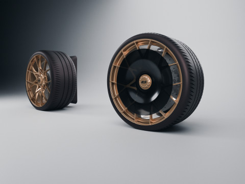 Stuur - Porsche GT3 RS 3D printmodel