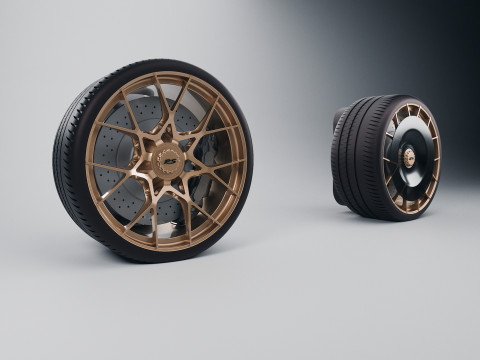 Stuur - Porsche GT3 RS 3D printmodel