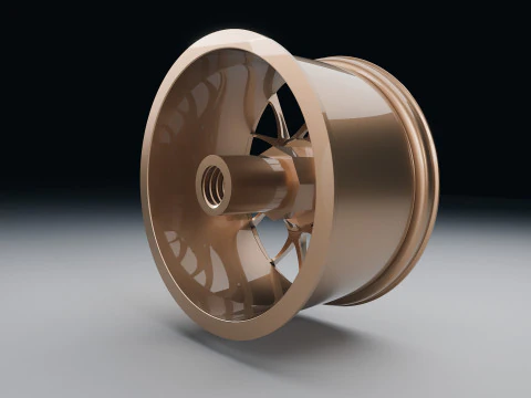 Wheel - Porsche GT3 RS 3D Print Model