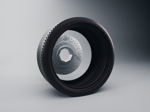 Stuur - Porsche GT3 RS 3D printmodel