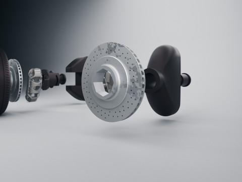 Stuur - Porsche GT3 RS 3D printmodel