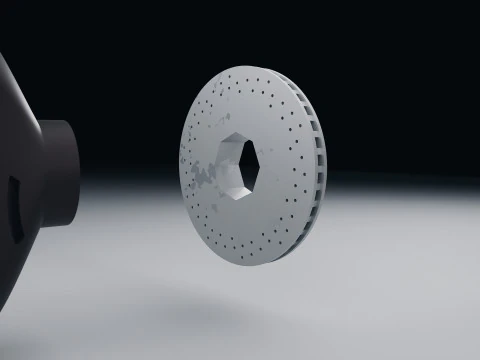 Wheel - Porsche GT3 RS 3D Print Model
