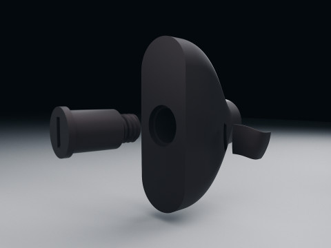 Stuur - Porsche GT3 RS 3D printmodel