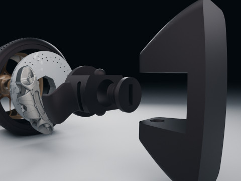 Stuur - Porsche GT3 RS 3D printmodel