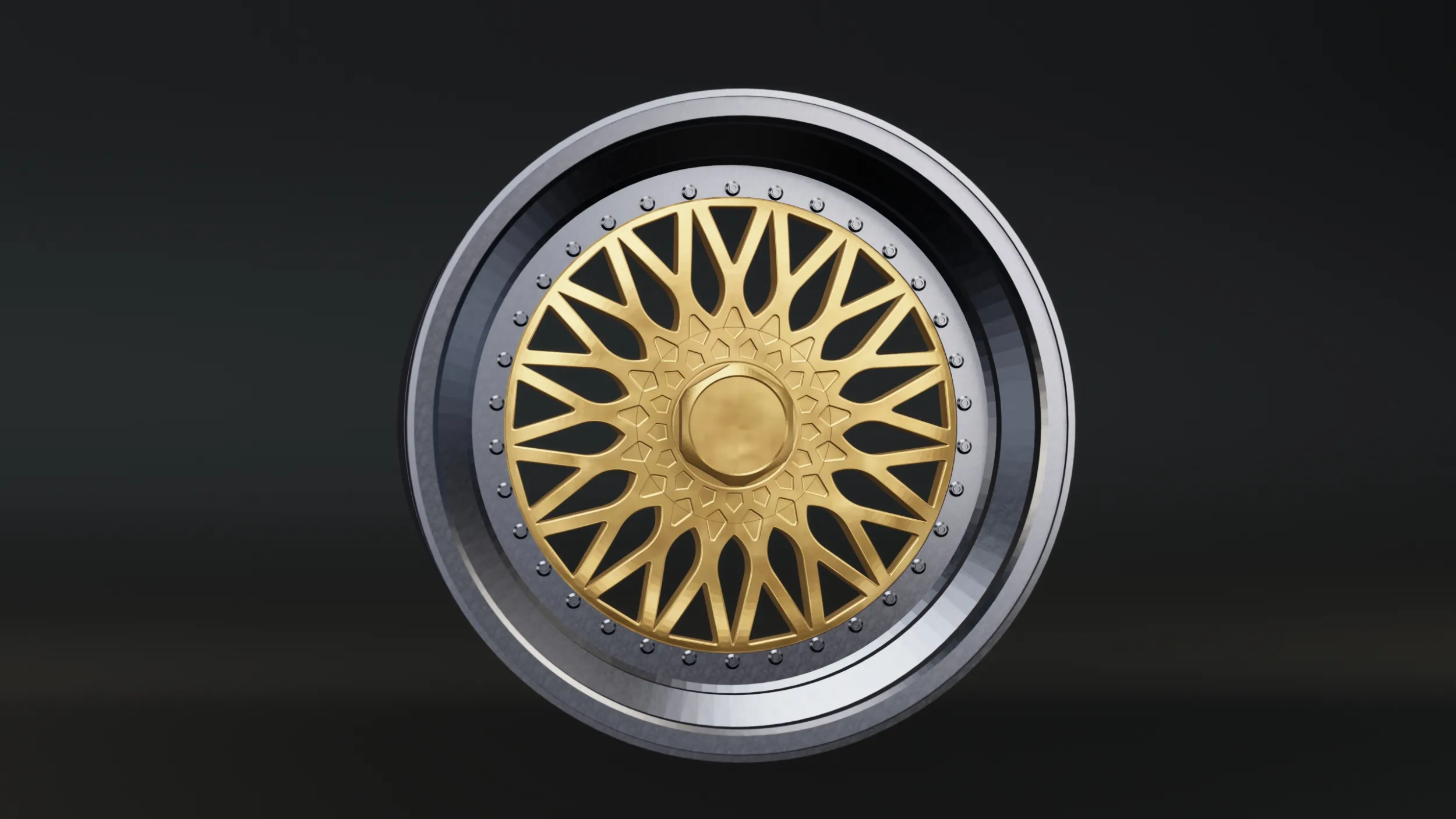 BBS RS - 3-Piece Wheel RC Scale Model STL 3D Print Model .c4d .max .obj .3ds .fbx .stl .blend 