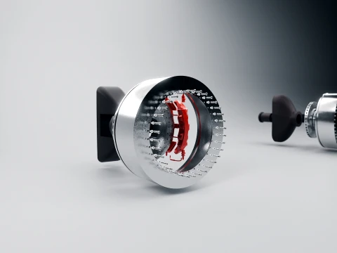 BBS RS - 3-Piece Wheel RC Scale Model STL 3D Print Model