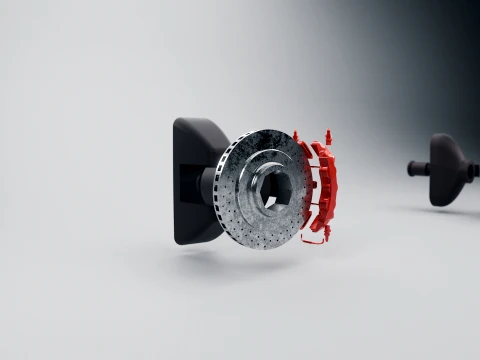 BBS RS - 3-Piece Wheel RC Scale Model STL 3D Print Model