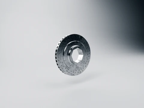 Volk Racing TE37 Wheel - Tire 3D Print Model