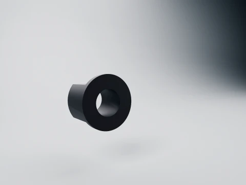 Volk Racing TE37 Wheel - Tire 3D Print Model