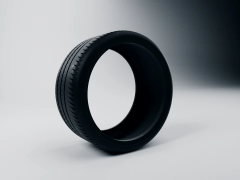 Audi R8 GT 2023 Wheel Tire 110 RC Scale Builds 3D Print Model