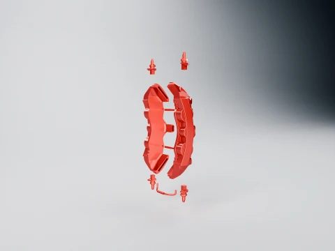 Audi R8 GT 2023 Wheel Tire 110 RC Scale Builds 3D Print Model