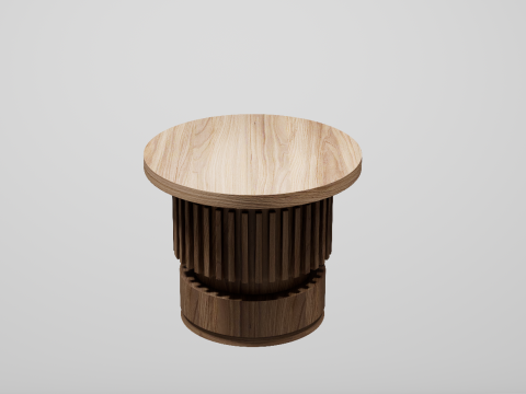 Приставной столик 3D Модель