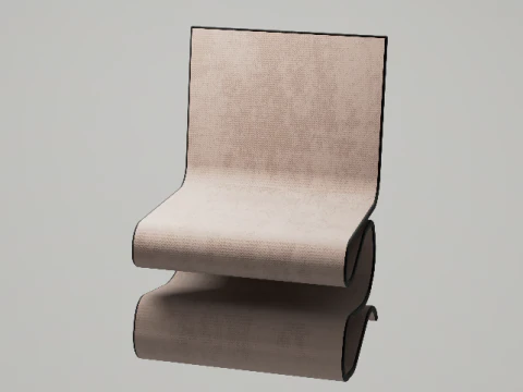 I tak dalej Krzesło Model 3D