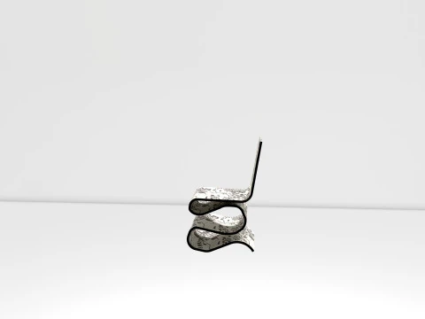 Wzorzyste krzesło itp Model 3D