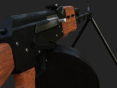 RPK74 3D Model