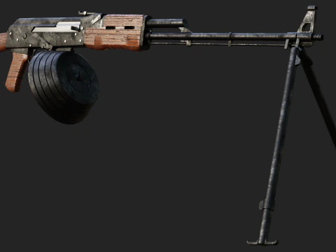 RPK74 3D Model