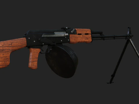 RPK74 3D Model