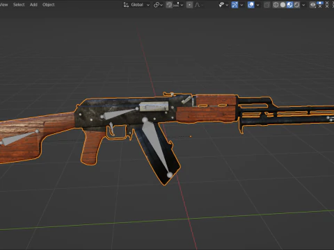 RPK74 3D Model