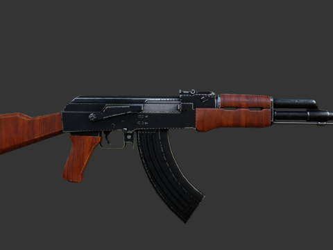 AK47 Model 3D