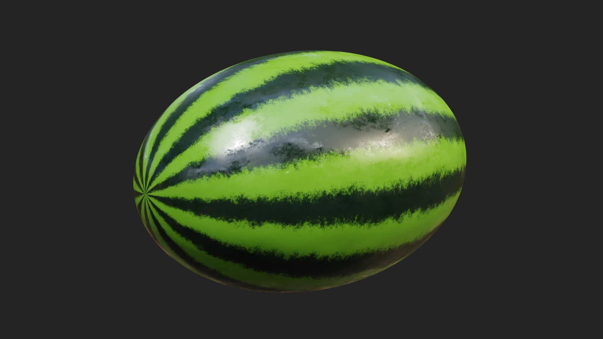 Melon 3D Model .c4d .max .obj .3ds .fbx .stl .blend