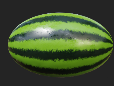 Melon Model 3D