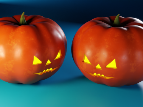Dynia Halloweenowa Model 3D