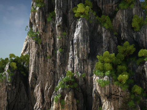 Asian Rocks Pack 3D Model