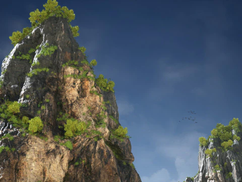 Asian Rocks Pack 3D Model