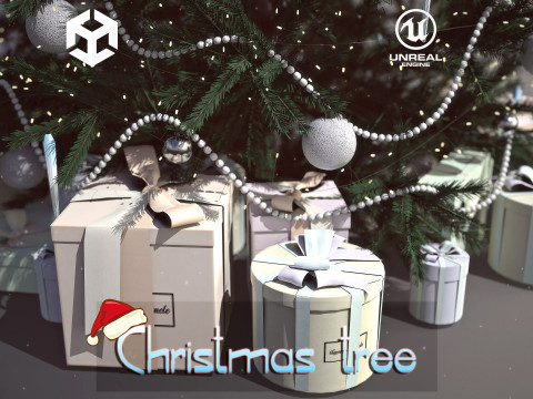 Рождественская елка 3D Модель