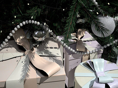 Albero di Natale Modello 3D