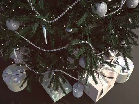 Albero di Natale Modello 3D