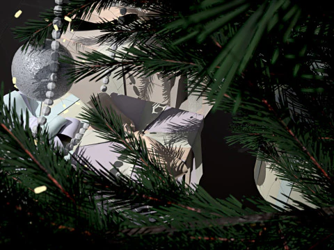 Albero di Natale Modello 3D