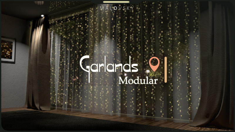 Guirlandes Modulaires Modèle 3D .c4d .max .obj .3ds .fbx .stl .blend 