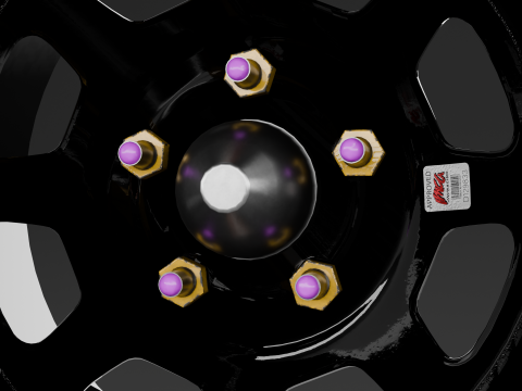 Aero Racing Rim Series 50 3D Модель