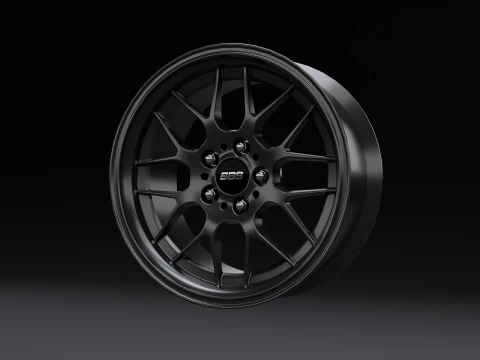 BBS RG-R 汽车轮圈 3D 模型